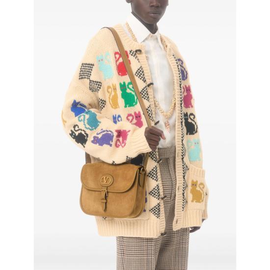 26SS 발렌티노 가라바니 가디건 8V3KA06CBBK M12 NEUTRALS RED - VALENTINO GARAVANI