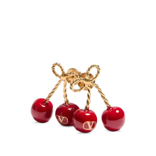 26SS 발렌티노 가라바니 이어링 8W2J0Z80MJP 03Y GOLD RED - VALENTINO GARAVANI