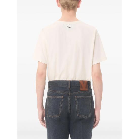 26SS 발렌티노 가라바니 반팔 티셔츠 8V3MG18BBBU 0AN NEUTRALS - VALENTINO GARAVANI