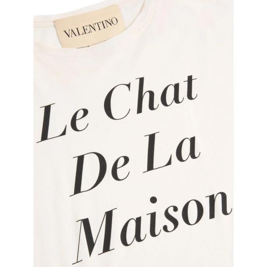 26SS 발렌티노 가라바니 반팔 티셔츠 8V3MG18BBBU 0AN NEUTRALS - VALENTINO GARAVANI