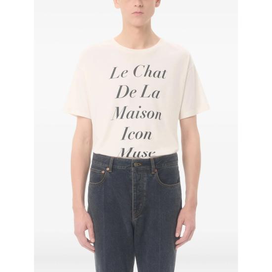 26SS 발렌티노 가라바니 반팔 티셔츠 8V3MG18BBBU 0AN NEUTRALS - VALENTINO GARAVANI