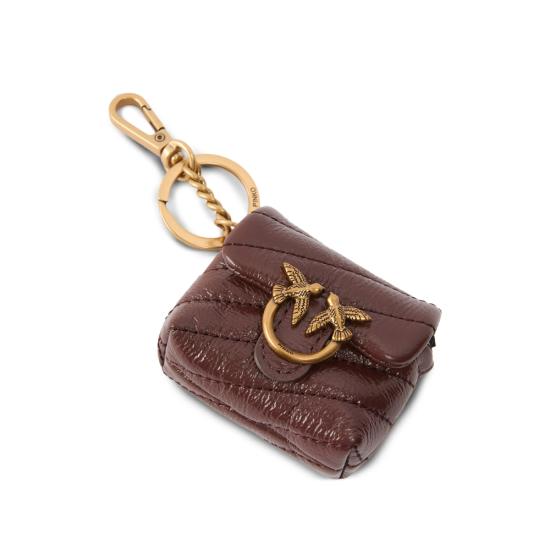 26SS 핑코 키지갑 105869 A37O R49Q BROWN - PINKO