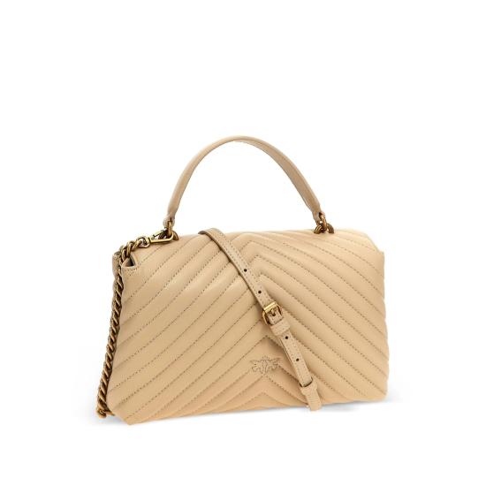 26SS 핑코 토트백 100043 A0GK C50Q BROWN - PINKO