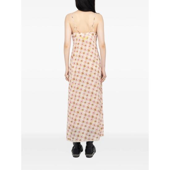 26SS 자딕앤볼테르 롱 원피스 WWDR02656 PEAR NEUTRALS PINK - ZADIG & VOLTAIRE