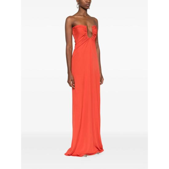 26SS 크리스토퍼에스버 롱 원피스 23023345 TANGE ORANGE - CHRISTOPHER ESBER