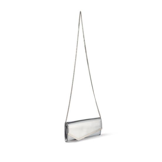 26SS 지미추 토트백 EMMIE MIF SILVE SILVER - JIMMY CHOO