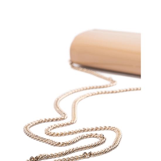 26SS 지미추 클러치/파우치 EMMIE PAT CHLGO NEUTRALS - JIMMY CHOO