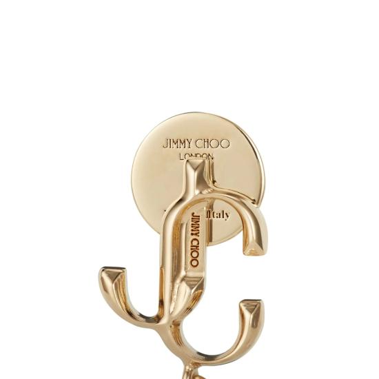 26SS 지미추 이어링 JC PEARL EARRI DXQ GOLWH GOLD WHITE - JIMMY CHOO