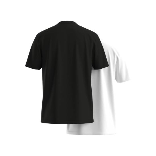 26SS 휴고보스 반팔 티셔츠 50548566 960 BLACK WHITE - HUGO BOSS