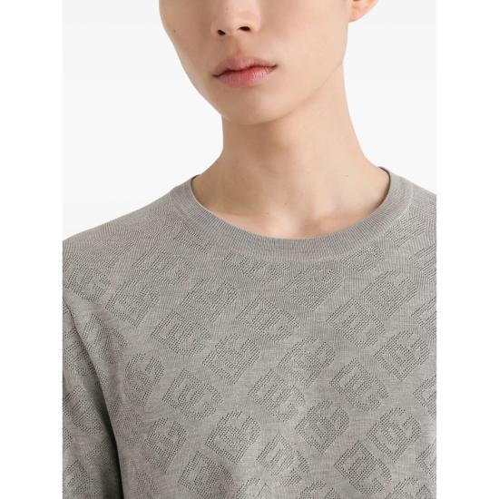 26SS 돌체앤가바나 스웨터 GXX03T JBSO9 V0545 GREY - DOLCE & GABBANA