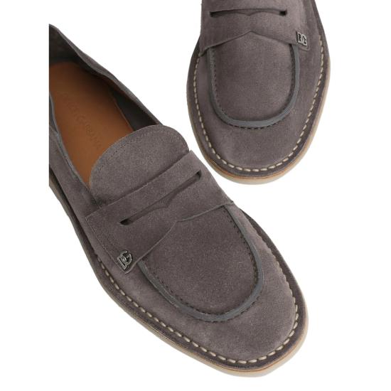 26SS 돌체앤가바나 로퍼 A50739 AS707 80730 GREY - DOLCE & GABBANA