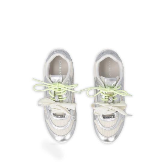 26SS 핑코 스니커즈 SS0185P146 YULIA 01 ZZF SILVER NEUTRALS - PINKO