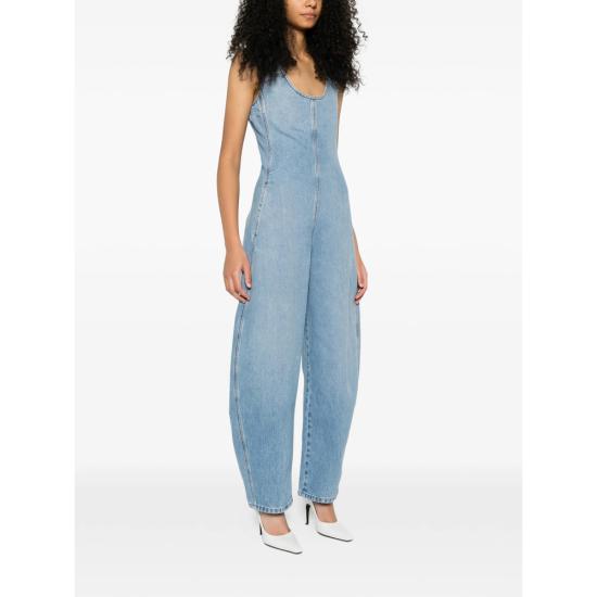 26SS 알라이아 점프수트 AA9U0046D015C A21 BLUE - ALAIA