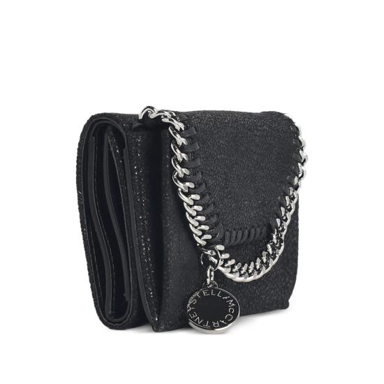 26SS 스텔라 맥카트니 지갑 7P0084 W9132 1000 BLACK - STELLA MCCARTNEY