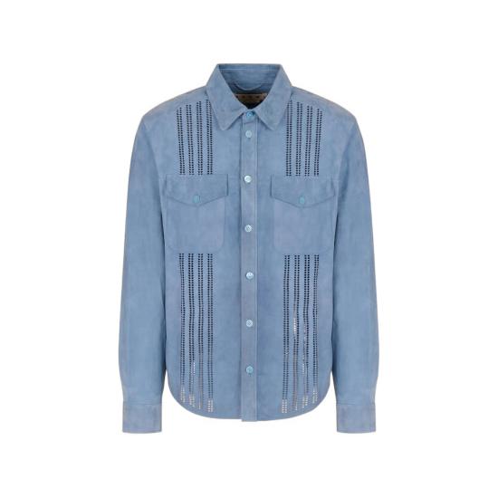 26SS 마르니 데님 셔츠 ULA761 CUMY0368S0 00B34 BLUE