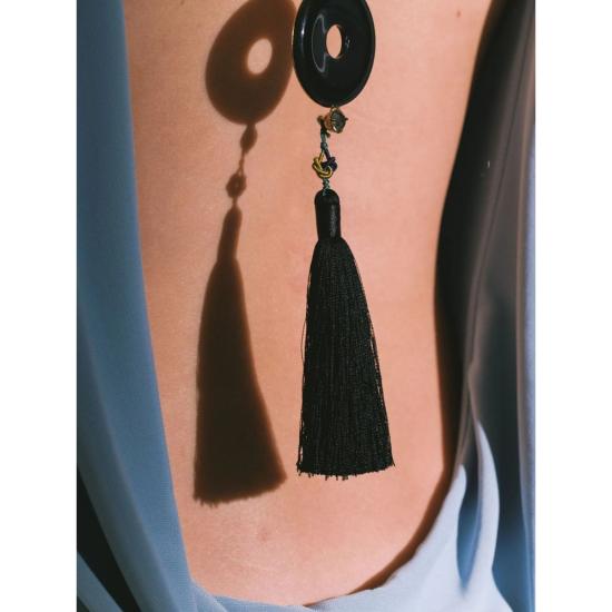 26SS 제니퍼 베어 목걸이/팬던트 118PD9 ONYX GREY - JENNIFER BEHR