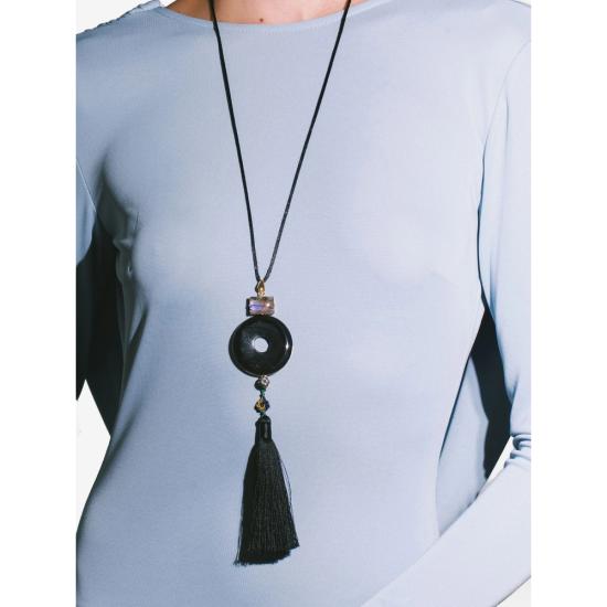 26SS 제니퍼 베어 목걸이/팬던트 118PD9 ONYX GREY - JENNIFER BEHR