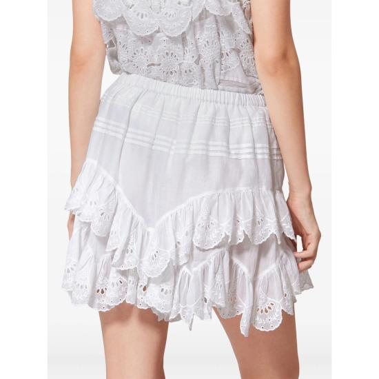 26SS 이자벨마랑에뚜왈 숏팬츠 D1J05E SH0021FE 20WH WHITE - ISABEL MARANT ETOILE