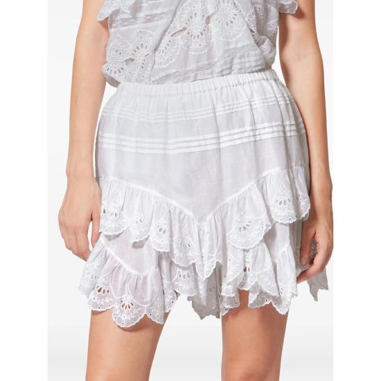 26SS 이자벨마랑에뚜왈 숏팬츠 D1J05E SH0021FE 20WH WHITE - ISABEL MARANT ETOILE