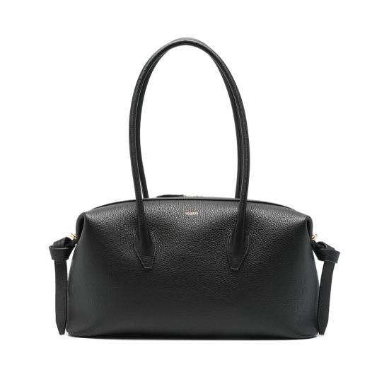 26SS 유제피 숄더백 BRIOCHE DUFFLE LEATHER BLACK