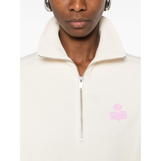 26SS 이자벨마랑에뚜왈 긴팔 티셔츠 D1M04E SW0093FA ECPK NEUTRALS - ISABEL MARANT ETOILE