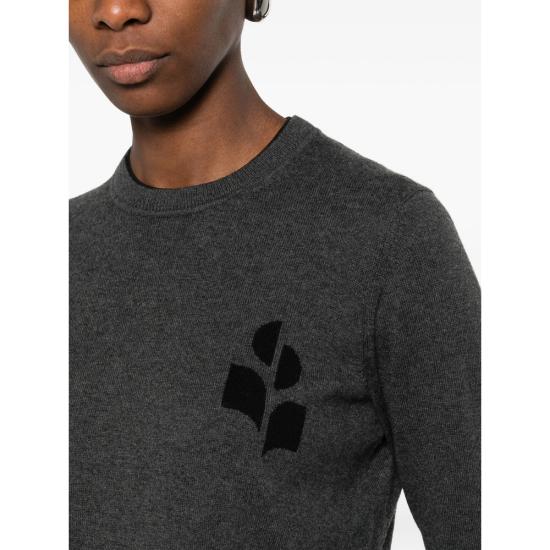 26SS 이자벨마랑에뚜왈 니트웨어 D1L16E PU0858FA ANBK GREY - ISABEL MARANT ETOILE