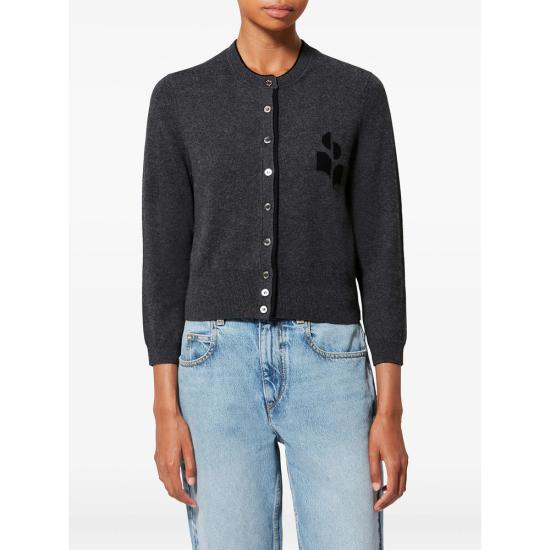 26SS 이자벨마랑에뚜왈 니트웨어 D1L16E CA0163FA ANBK GREY - ISABEL MARANT ETOILE