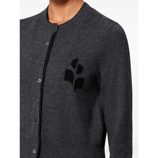 26SS 이자벨마랑에뚜왈 니트웨어 D1L16E CA0163FA ANBK GREY - ISABEL MARANT ETOILE