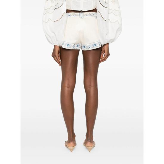 26SS 짐머만 숏팬츠 6173ARS262 BLUET NEUTRALS BLUE - ZIMMERMANN