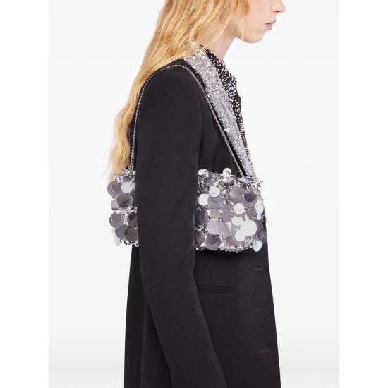 26SS 파코라반 숄더백 26PSS0548 EMB024 P040 SILVER - PACO RABANNE