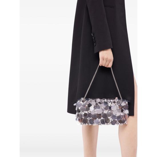 26SS 파코라반 숄더백 26PSS0548 EMB024 P040 SILVER - PACO RABANNE