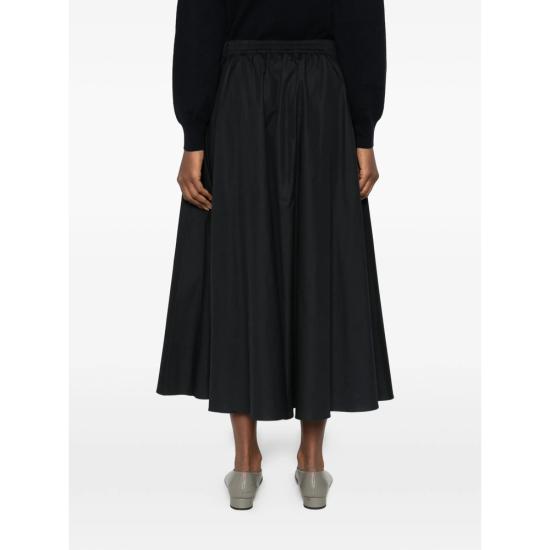 26SS 마크 켄리 도미노 탄 미디 스커트 26 1 169 3023 NOVO BLACK - MARK KENLY DOMINO TAN