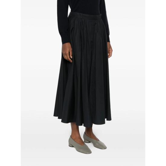 26SS 마크 켄리 도미노 탄 미디 스커트 26 1 169 3023 NOVO BLACK - MARK KENLY DOMINO TAN