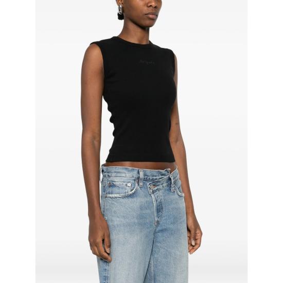 26SS 악셀 아리가토 민소매 티셔츠 A3868002 SCOOP BLACK - AXEL ARIGATO