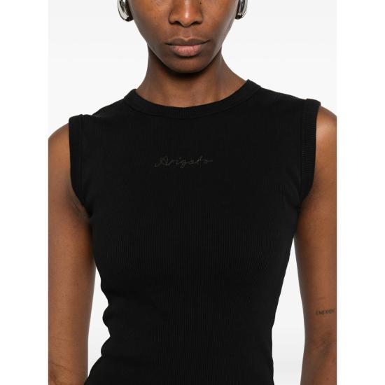 26SS 악셀 아리가토 민소매 티셔츠 A3868002 SCOOP BLACK - AXEL ARIGATO