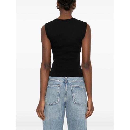 26SS 악셀 아리가토 민소매 티셔츠 A3868002 SCOOP BLACK - AXEL ARIGATO