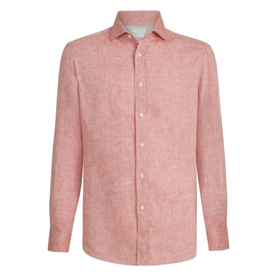 26SS 브루넬로 쿠치넬리 긴팔 셔츠 MM6840627 C148 RED