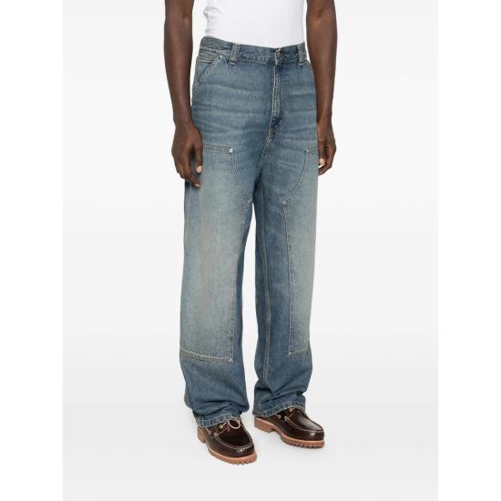 26SS 칼하트 OG 더블 니 팬츠 I036273 01B7 BLUE - CARHARTT