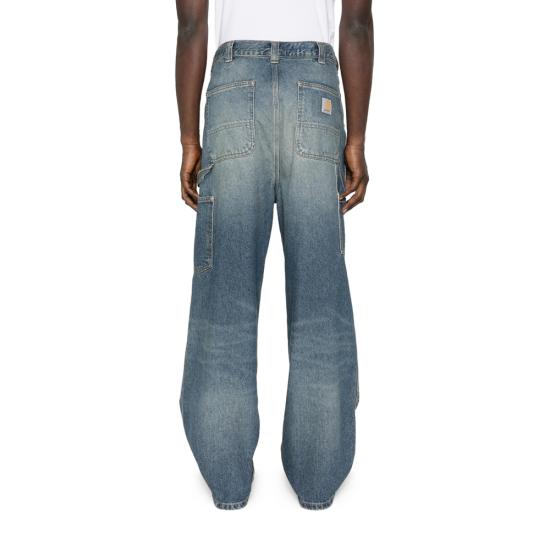 26SS 칼하트 OG 더블 니 팬츠 I036273 01B7 BLUE - CARHARTT