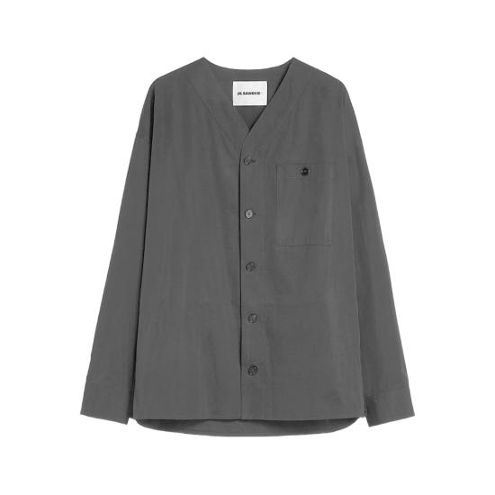 26SS 질샌더 긴팔 셔츠 J45292 J47DL0177 001 BLACK - JIL SANDER