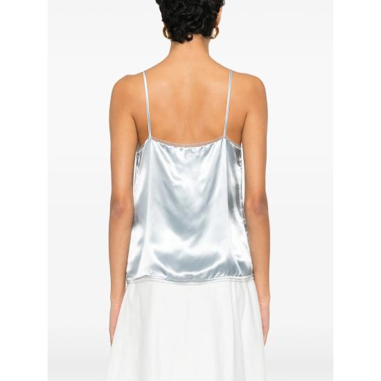 26SS 파비아나 필리피 민소매 티셔츠 TPD266F281 L909 5154 BLUE - FABIANA FILIPPI