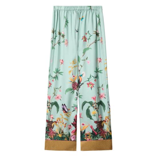 26SS 라 더블제이 팔라초 팬츠 TRO0116 SIL001ZOF0 BU01 NEUTRALS BLUE - LA DOUBLEJ