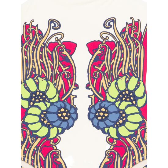 26SS 라 더블제이 원피스 수영복 SWI0055 LYC006LEM0 PI01 WHITE RED - LA DOUBLEJ