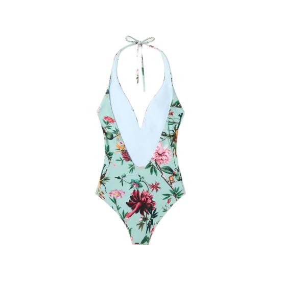 26SS 라 더블제이 원피스 수영복 SWI0036 LYC001ZOF0 BU01 BLUE RED - LA DOUBLEJ