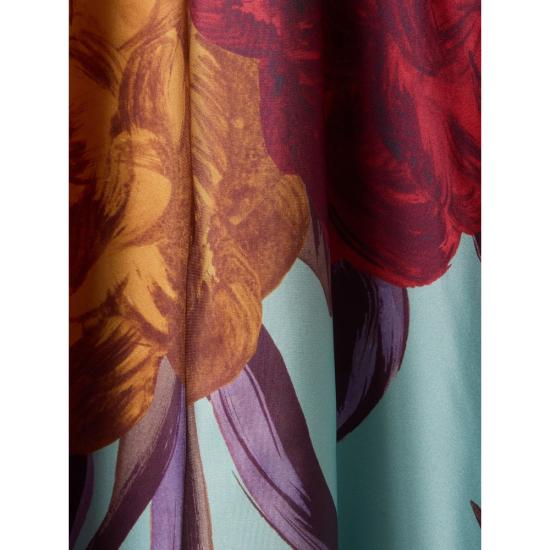 26SS 라 더블제이 롱 스커트 SKI0106 FAI004PEO0 BU01 BLUE BROWN - LA DOUBLEJ