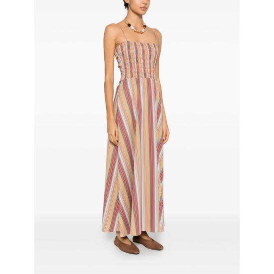 26SS 페이스풀더브랜드 롱 원피스 FF4257 AGM ANNIKEN MA AGMUS ORANGE PURPLE - FAITHFULL THE BRAND