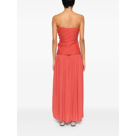 26SS 페이스풀더브랜드 롱 원피스 FF3953 DTO HEDY MAXI DUTOM RED - FAITHFULL THE BRAND