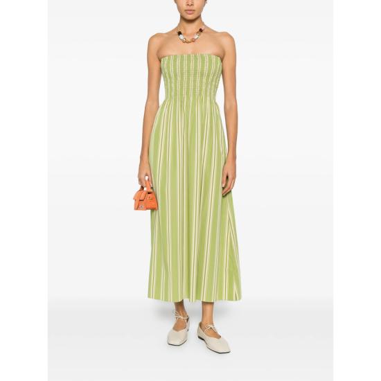 26SS 페이스풀더브랜드 롱 원피스 FF3764 OJP JAMIE MIDI OMJUN GREEN NEUTRALS - FAITHFULL THE BRAND