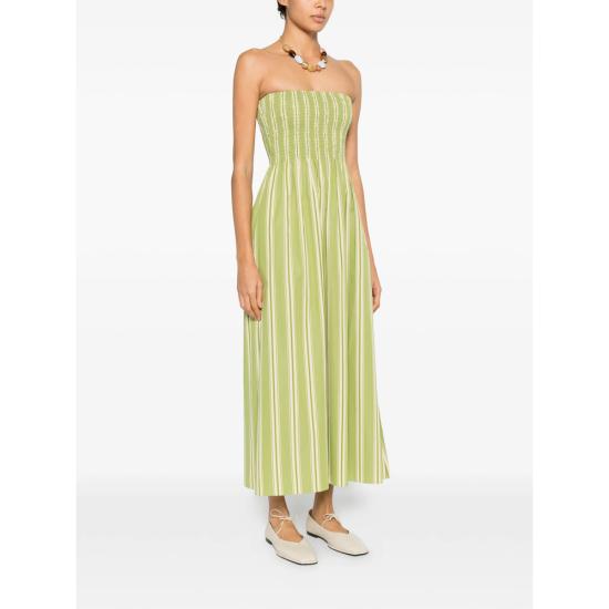 26SS 페이스풀더브랜드 롱 원피스 FF3764 OJP JAMIE MIDI OMJUN GREEN NEUTRALS - FAITHFULL THE BRAND