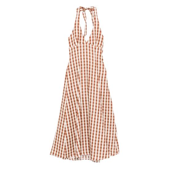 26SS 페이스풀더브랜드 미디 원피스 FF3637 GGC MARAIS MIN GICED BROWN NEUTRALS